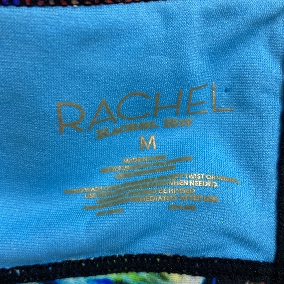 RACHEL ROY Women's Tailfeather Bikini Top w Underwire Size M - Picture 6 of 6